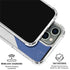 Czech Republic Flag Distressed iPhone 16 Pro Max Clear Case